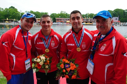 Zlatna medalja za srpski dvosed na 200 metara
